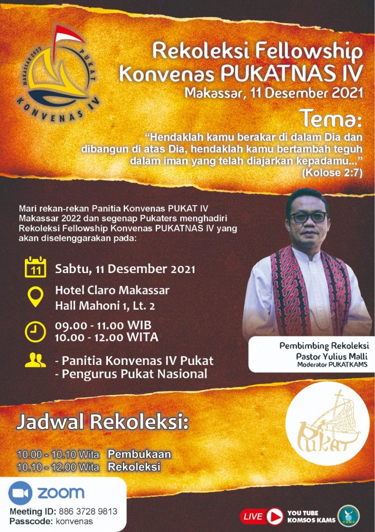 Rekoleksi Fellowship Konvenas IV PUKAT